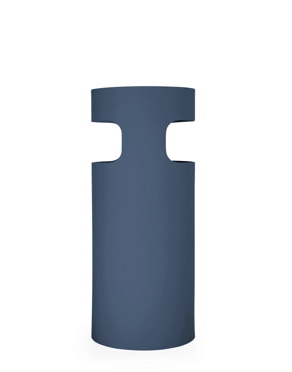 Porte-parapluies en plastique recyclé bleu 60 x 25 cm Umbrella Stand - Kartell - The Cool Republic