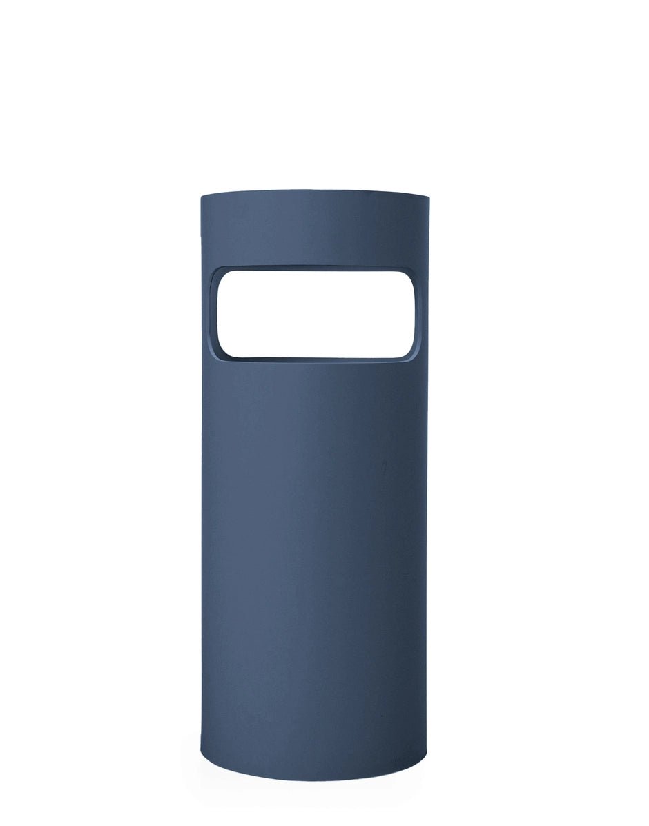 Porte-parapluies en plastique recyclé bleu 60 x 25 cm Umbrella Stand - Kartell - The Cool Republic