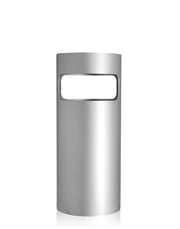 Porte-parapluies en plastique recyclé gris argenté 60 x 25 cm Umbrella Stand - Kartell - The Cool Republic
