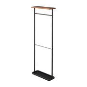 Porte-parapluies suspendu en bois et acier noir Tower - Yamazaki - The Cool Republic