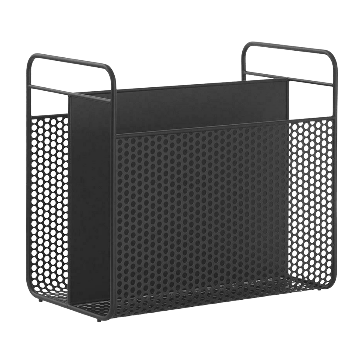 Porte-revues en acier noir 40 x 23,5 x 36,5 cm Analog - Normann Copenhagen - The Cool Republic