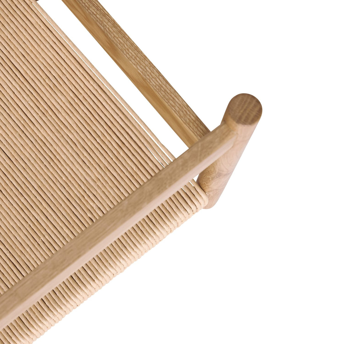 Porte-revues en bois de chêne beige 33x43x33cm Heritage - Hübsch — vue 4
