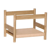 Porte-revues en bois de chêne beige 33x43x33cm Heritage - Hübsch