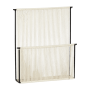 String Wall Magazine Holder Black - Hübsch - The Cool Republic