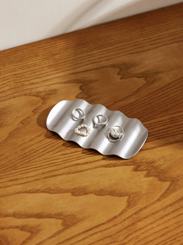 Porte - savon en acier inoxydable Olbi - noo.ma - The Cool Republic