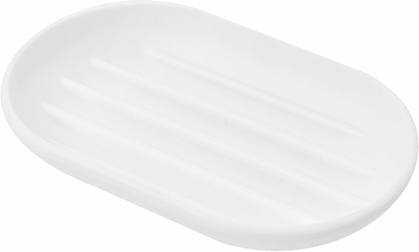 Porte - savon en plastique moulé blanc Touch - Umbra - The Cool Republic