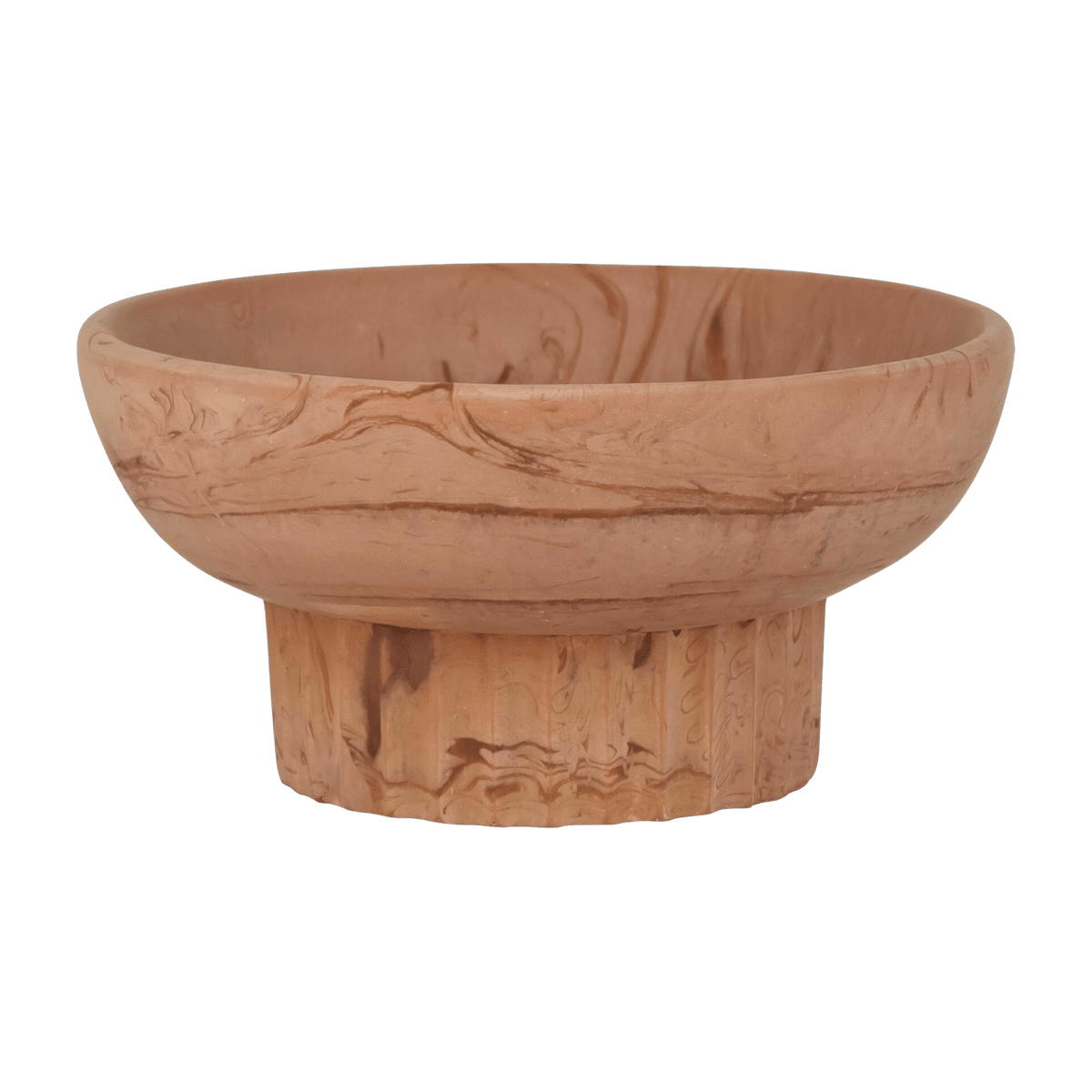 Porte-savon rouge sienne effet marbre Attitude - Mette Ditmer - The Cool Republic