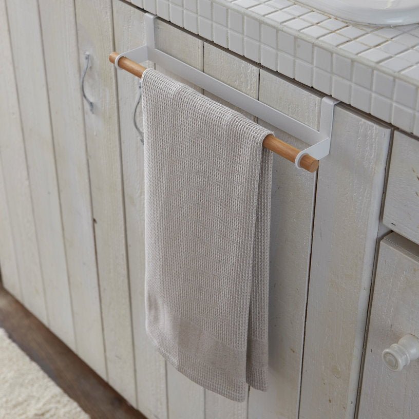 Porte - serviettes de cuisine blanc Tosca - Yamazaki - The Cool Republic