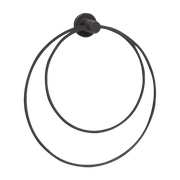 Loop Towel Holder Black - Hübsch - The Cool Republic