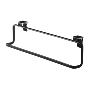 Porte-torchon pour dessus de porte noir - Yamazaki - The Cool Republic
