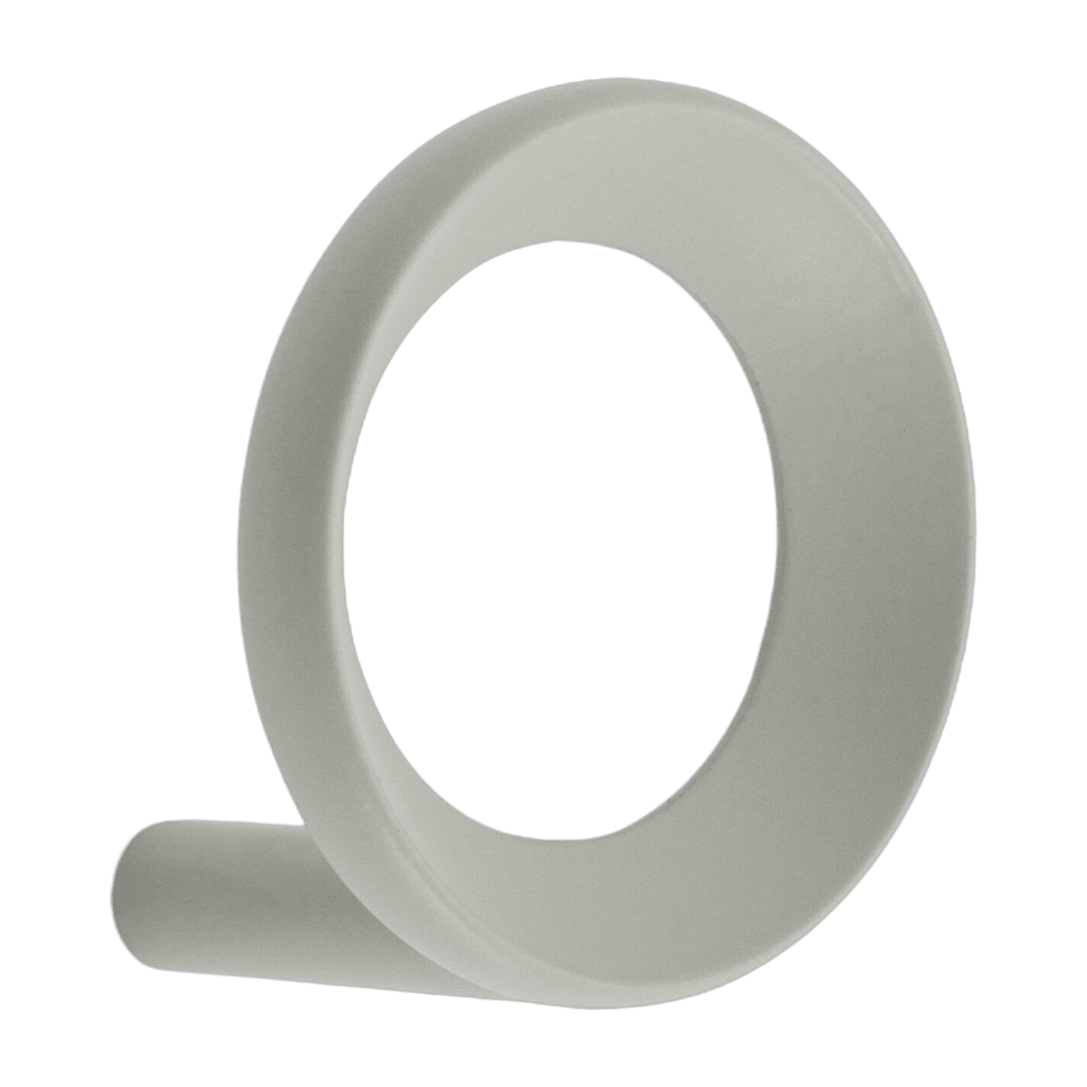 Portemanteau beige 4,4 cm Loop Hook Warm Grey - Normann Copenhagen - The Cool Republic