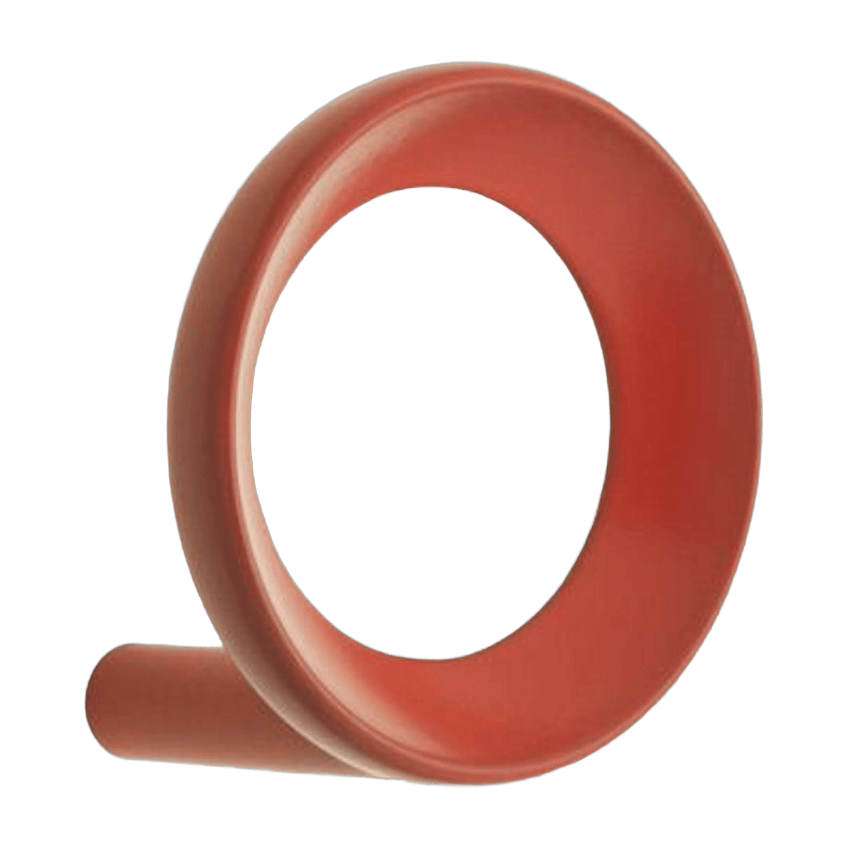 Red coat rack 4, 4 cm Loop Hook - Normann Copenhagen - The Cool Republic