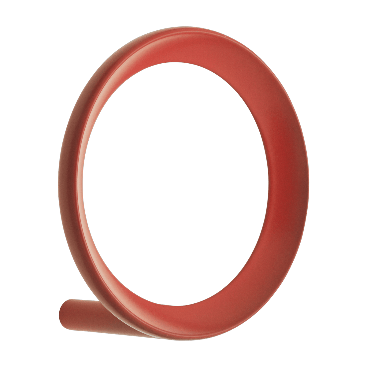 Portemanteau rouge 7,8 cm rouge Loop Hook - Normann Copenhagen - The Cool Republic