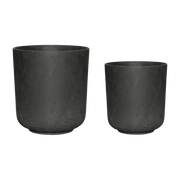 Among Pots Black (Set Of 2) - Hübsch - The Cool Republic