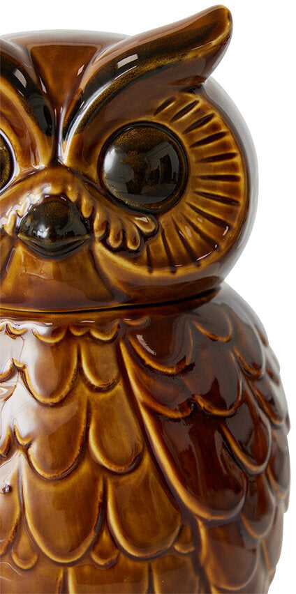 Pot à hibou en céramique Grillé - HKLIVING