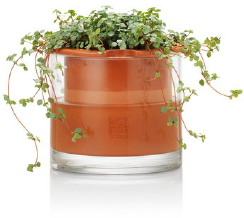 Pot avec réservoir d'eau S - Wet Pot - The Cool Republic