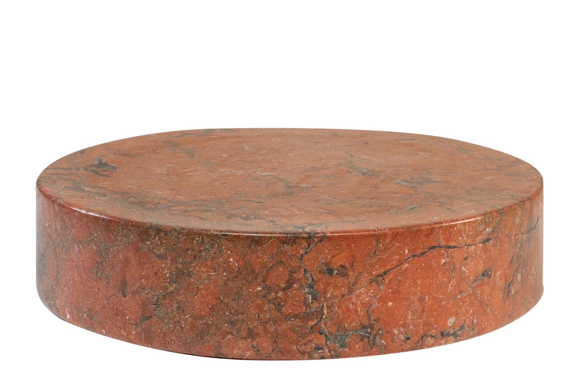 Pot de fleu en marbre java rosso 46x70cm Sam - Versmissen - The Cool Republic
