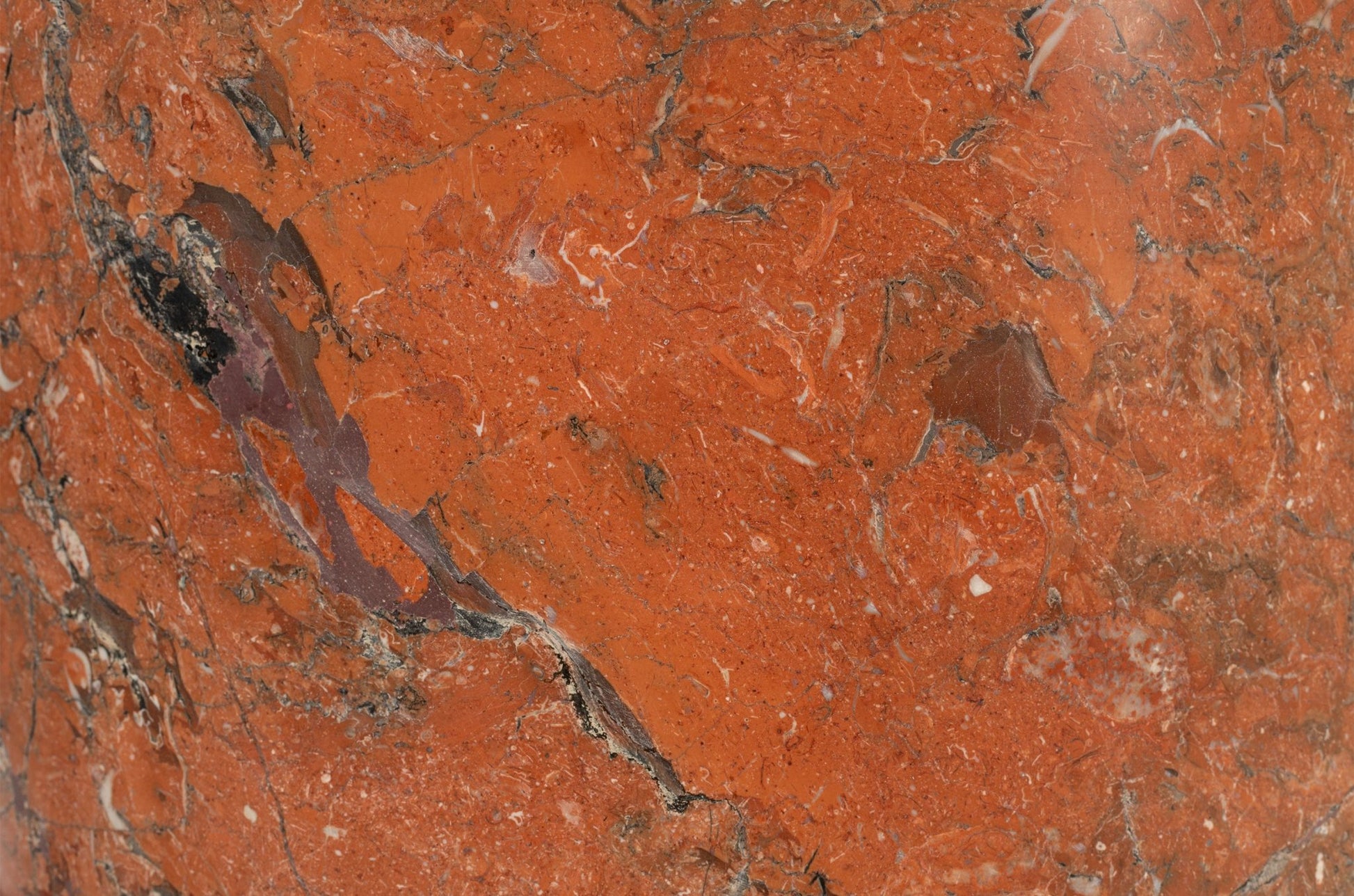 Pot de fleu en marbre java rosso 46x70cm Sam - Versmissen - The Cool Republic