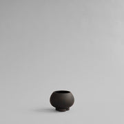 Pot de fleur en béton coffee 17x17x12,5cm petit - 101 COPENHAGEN - The Cool Republic