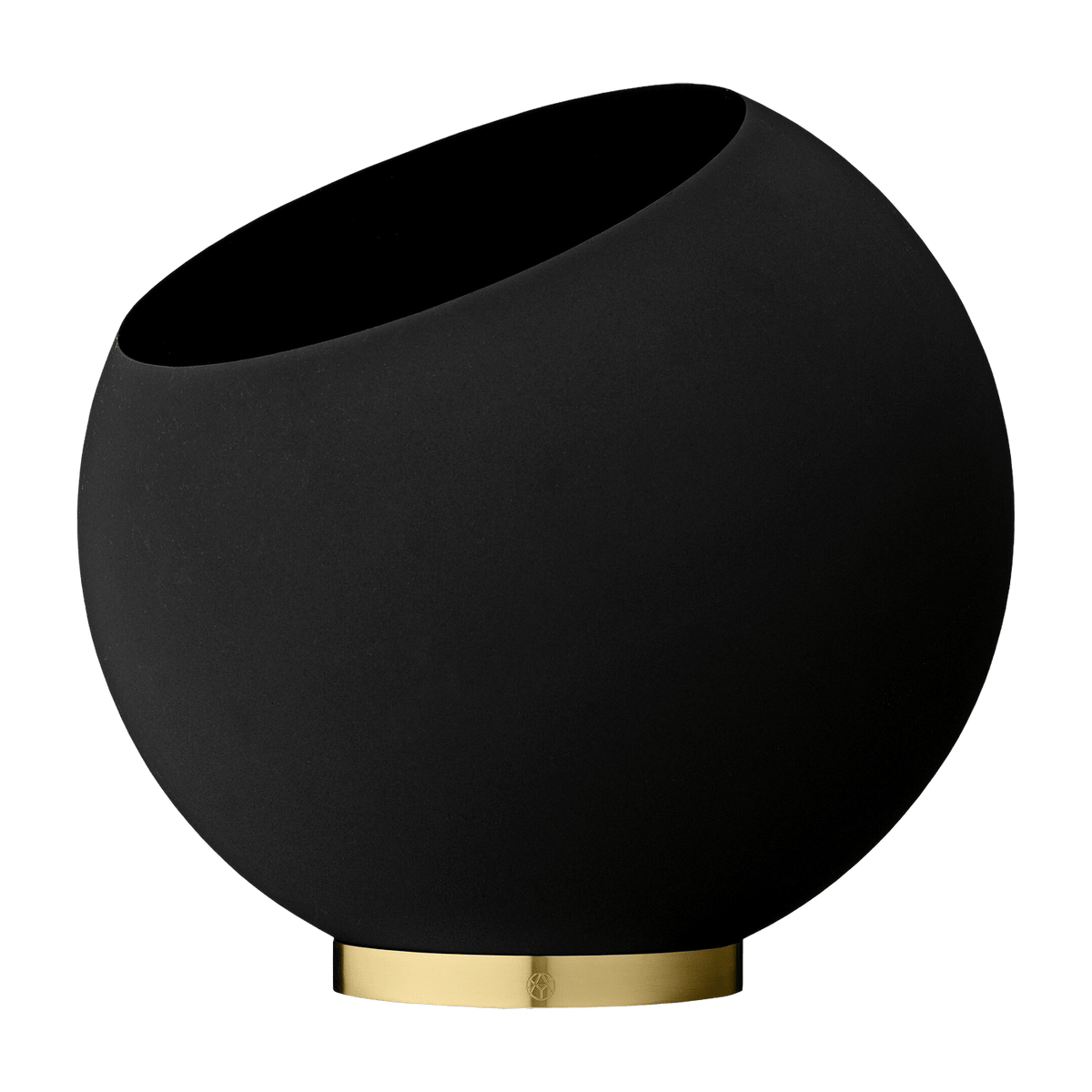 Pot de fleur noir M Globe - AYTM - The Cool Republic