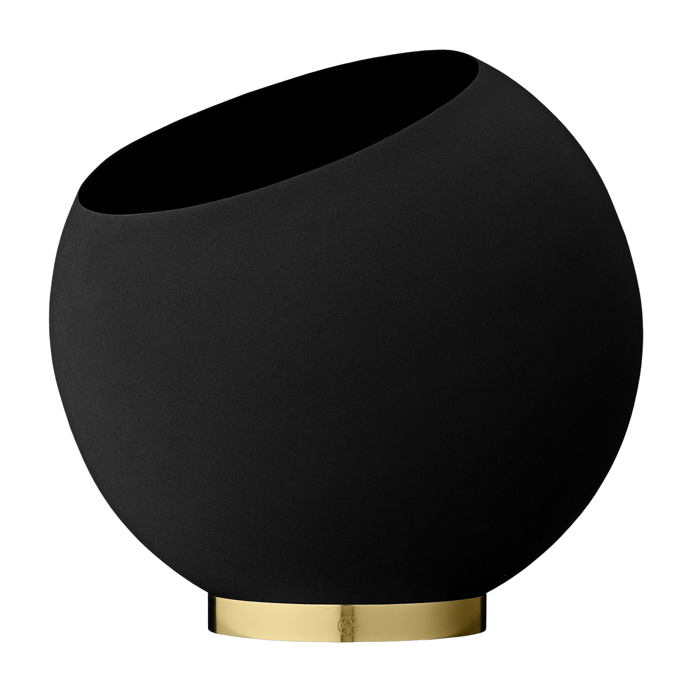 Pot de fleur noir S Globe - AYTM - The Cool Republic
