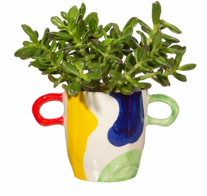 Pot de fleurs art abstrait - Sass & Belle - The Cool Republic