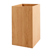 Pot de fleurs carré en bois clair 35 x 35 x 60 cm Palmus - Custom Form - The Cool Republic