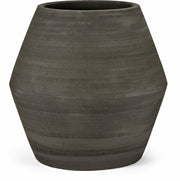 Pot de fleurs en grès noir 52 cm Construct - Serax - The Cool Republic