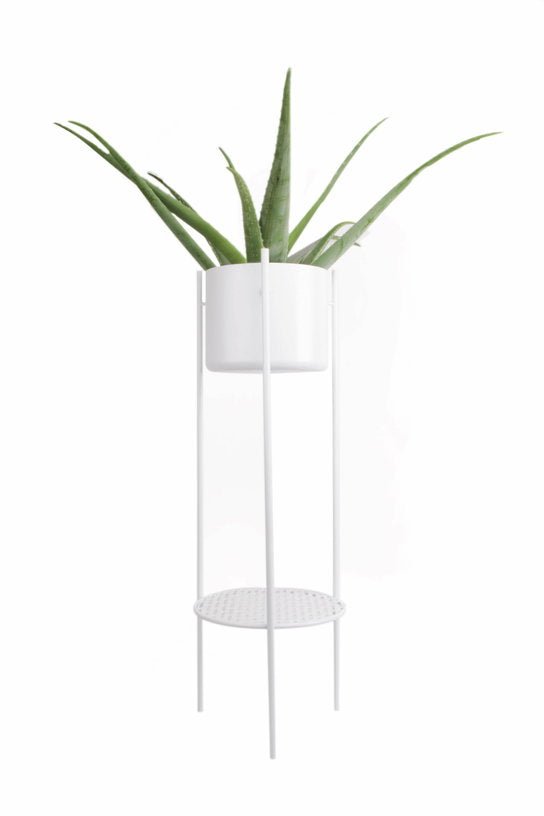 Pot de fleurs sur pieds blanc L Ent - XLBoom - The Cool Republic