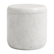 Pot de rangement à couvercle en marbre Jar - Nordal - The Cool Republic