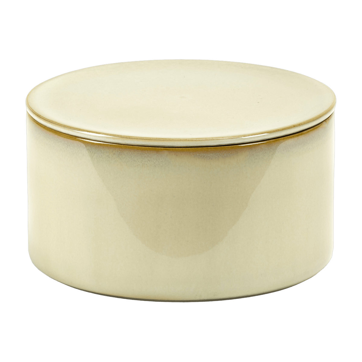 Beige stoneware storage pot 13cm - Serax - The Cool Republic