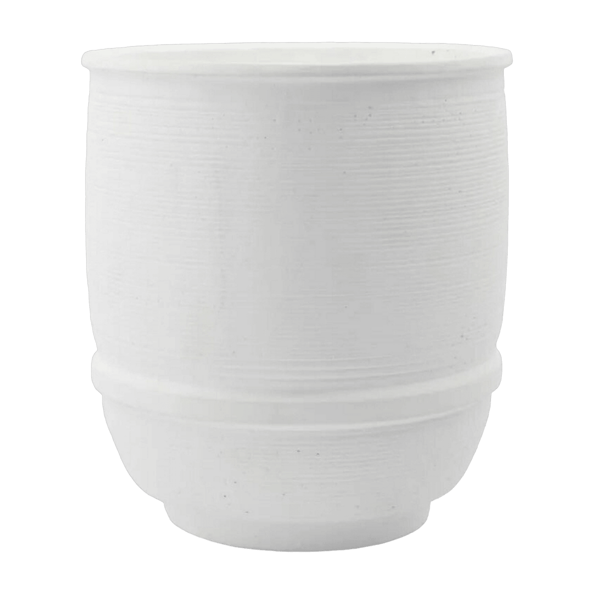 Pot en ciment blanc Ground - House Doctor - The Cool Republic