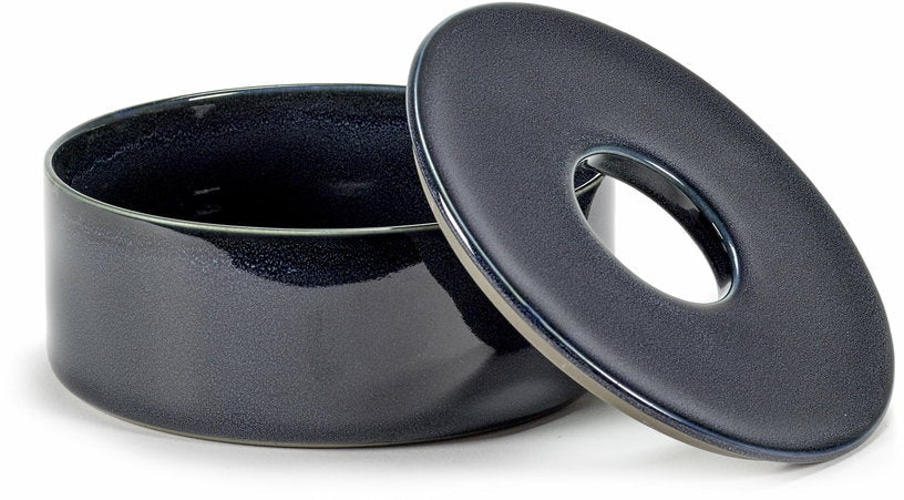 Pot en grès bleu marine 13cm - Serax - The Cool Republic