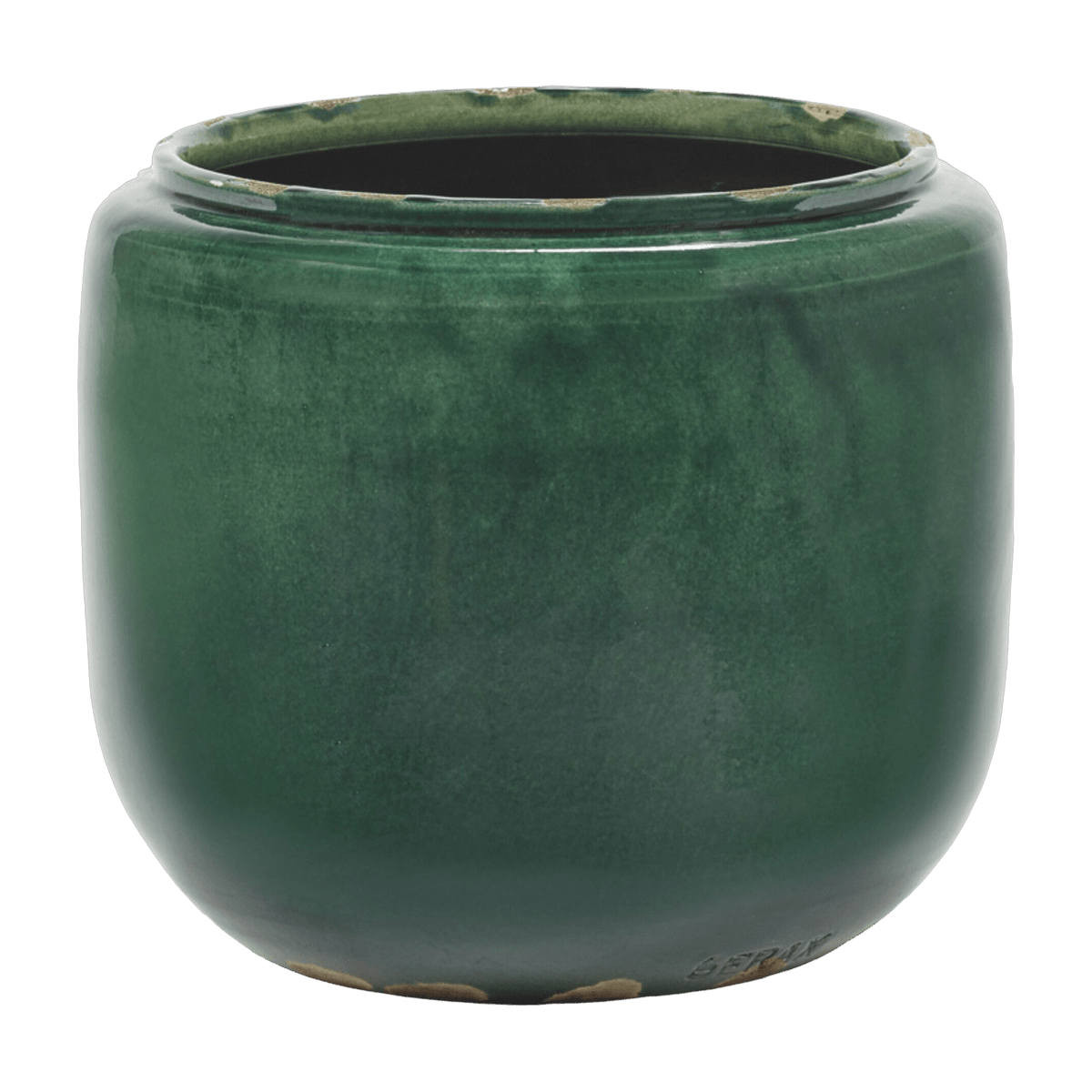 Pot en terre cuite vert S Costa - Serax - The Cool Republic
