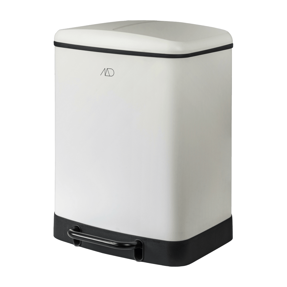 Pedal garbage can Wonda, white - Mette Ditmer - The Cool Republic