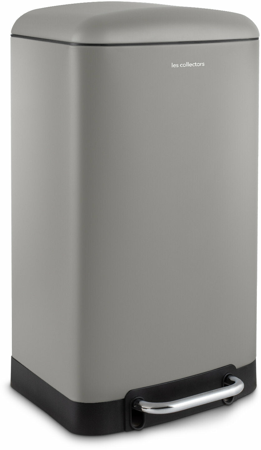 Poubelle à pédale gris clair 40L n°891 - Les Collectors - The Cool Republic
