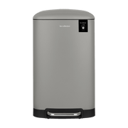 Pedal garbage can gris clair 40L - Les Collectors - The Cool Republic
