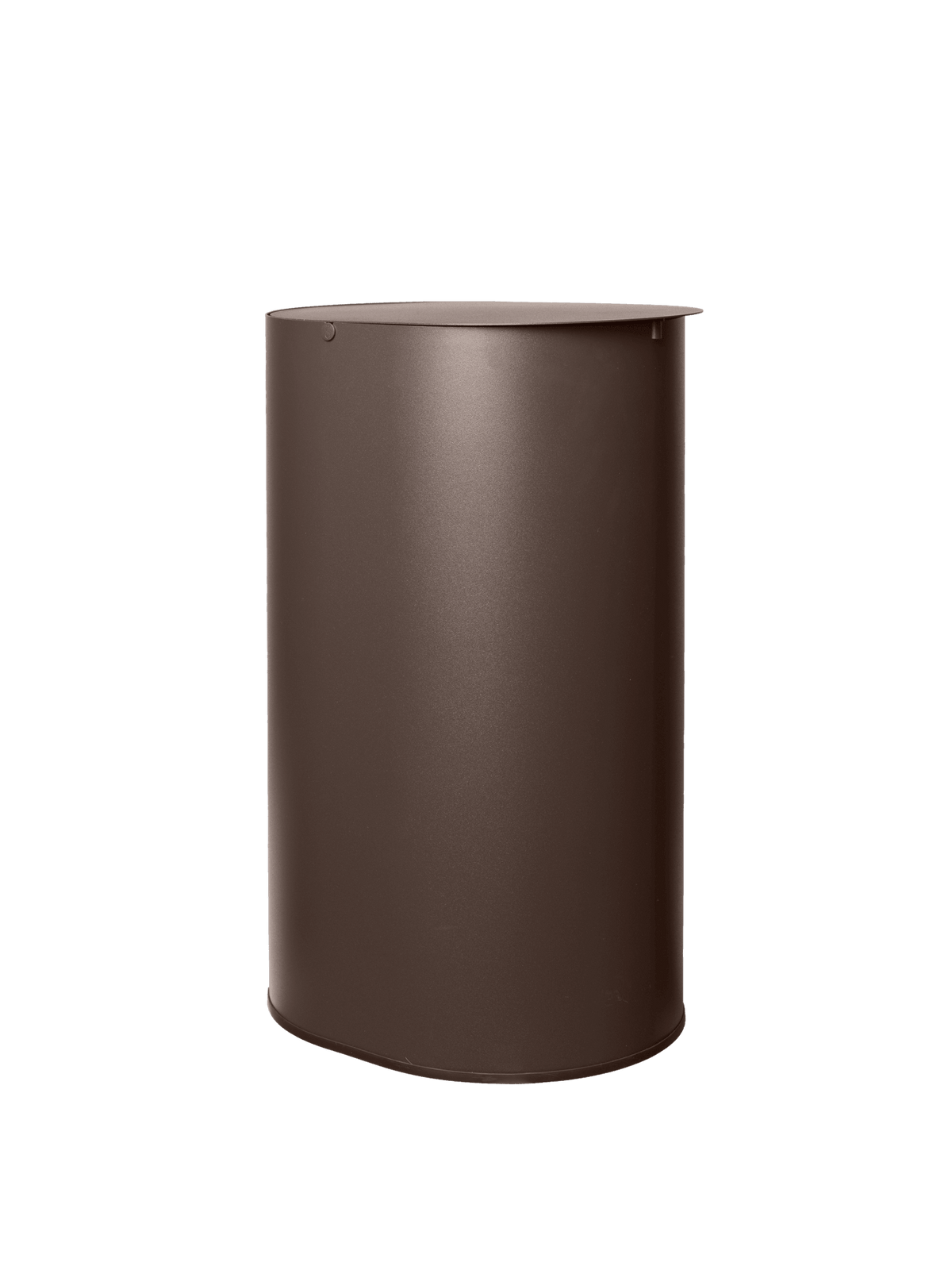 Poubelle en acier marron foncé 65,2 cm Enkel - Ferm Living - The Cool Republic