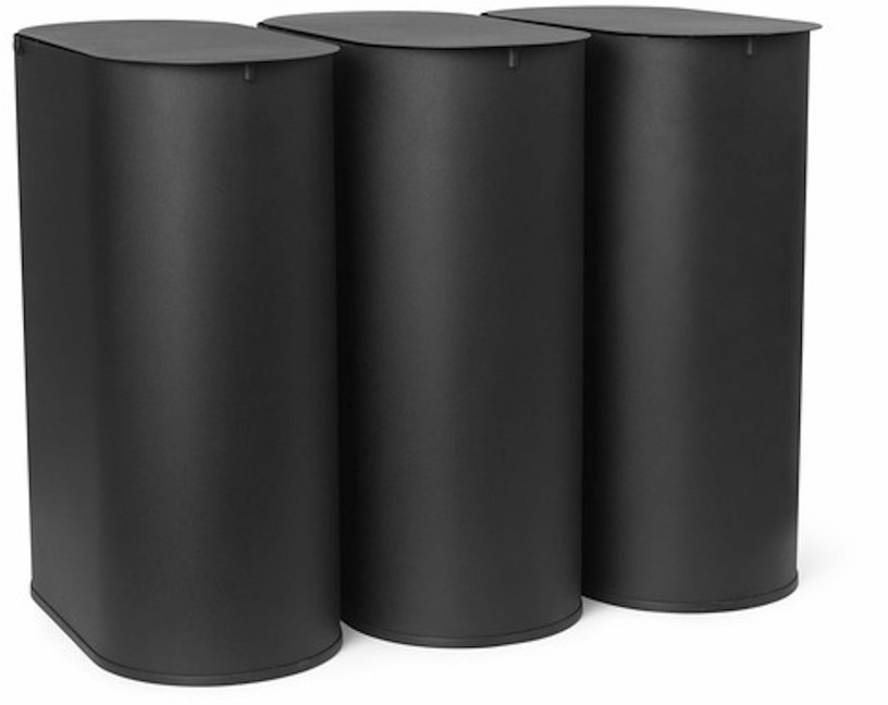 Poubelle noire 19 L Enkel - Ferm Living - The Cool Republic
