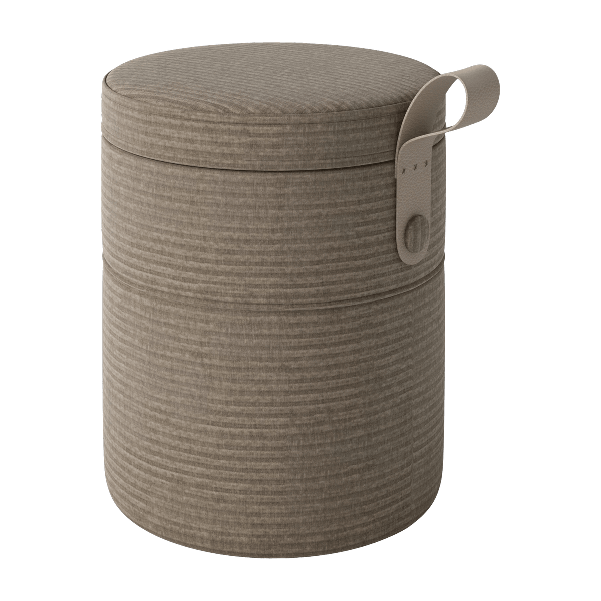 Pouf avec rangement beige Grab - Bolia - The Cool Republic