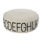 Pouf beige alphabet - Lorena Canals - The Cool Republic