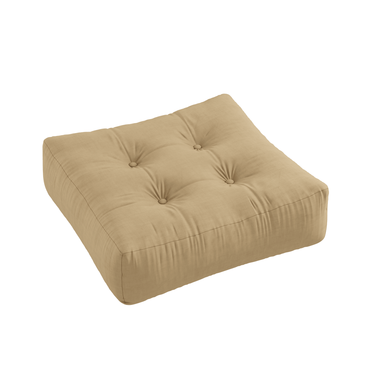 Pouf beige blé 70x22cm More - Karup Design - The Cool Republic