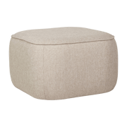 Pouf beige Cube - Hübsch - The Cool Republic