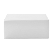 Pouf blanc 90cm Ghost 08 - Gervasoni - The Cool Republic