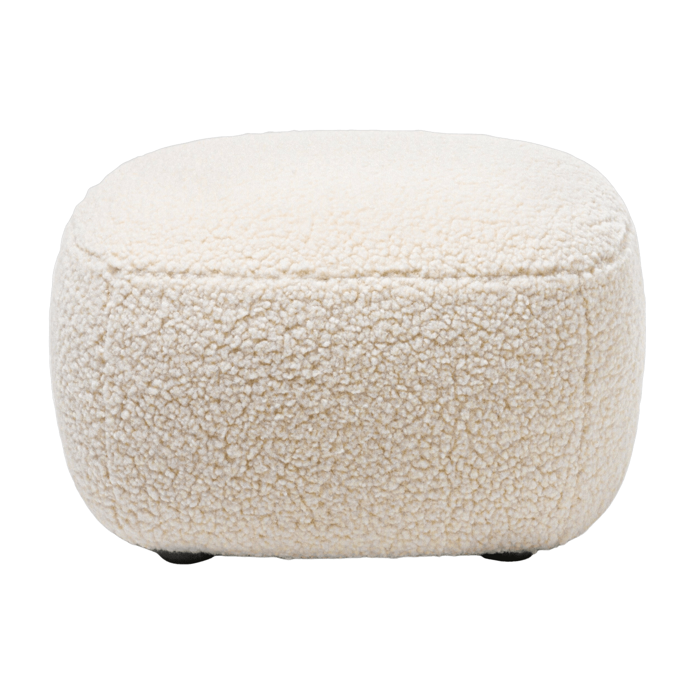 Pouf blanc Bear Loll 08 - Gervasoni - The Cool Republic