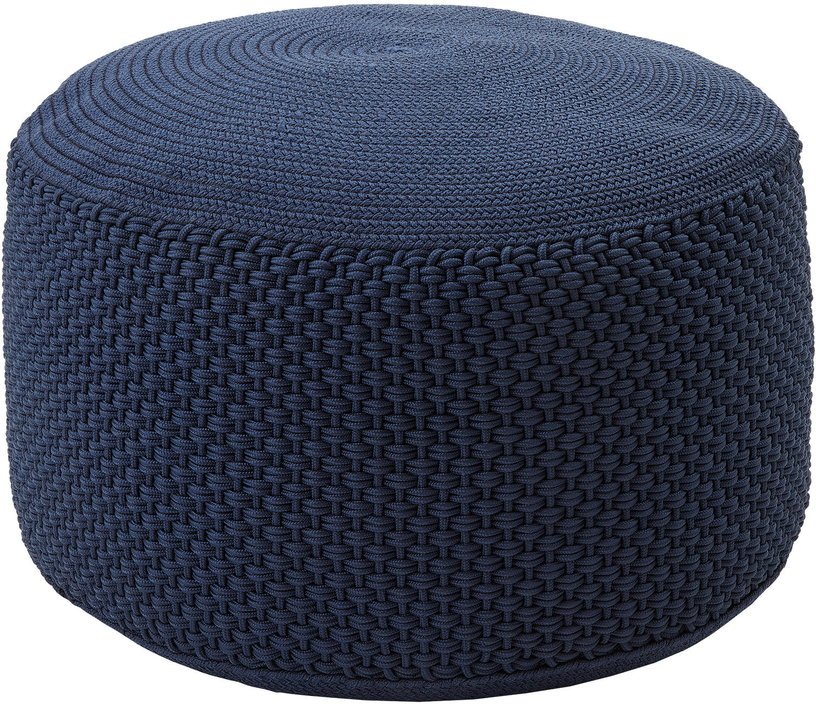 Pouf bleu Berenice - Meme Design - The Cool Republic