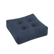 Pouf bleu marine 70x22cm More - Karup Design - The Cool Republic