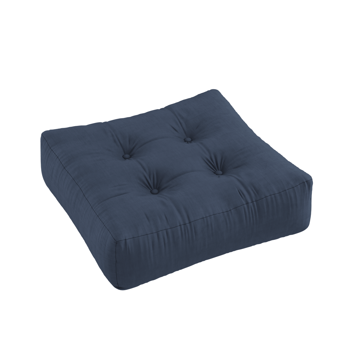 Pouf bleu marine 70x22cm More - Karup Design - The Cool Republic