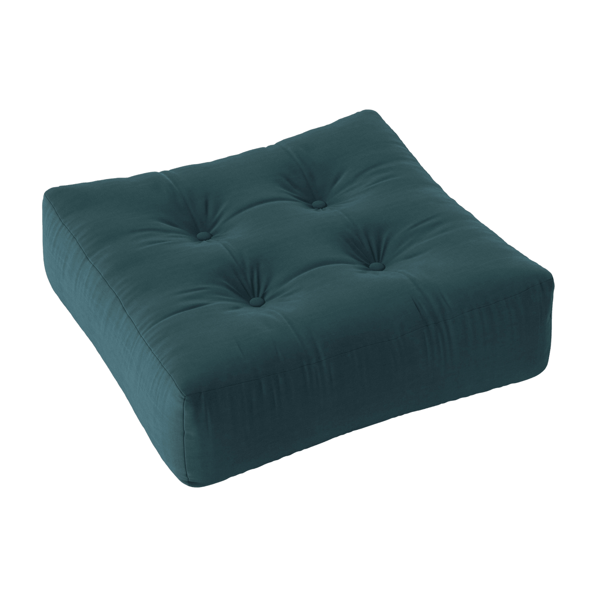 Pouf bleu pétrole More - Karup Design - The Cool Republic