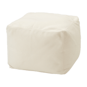 Pouf d'extérieur 50 x 50 cm blanc Archimede - Meme Design - The Cool Republic
